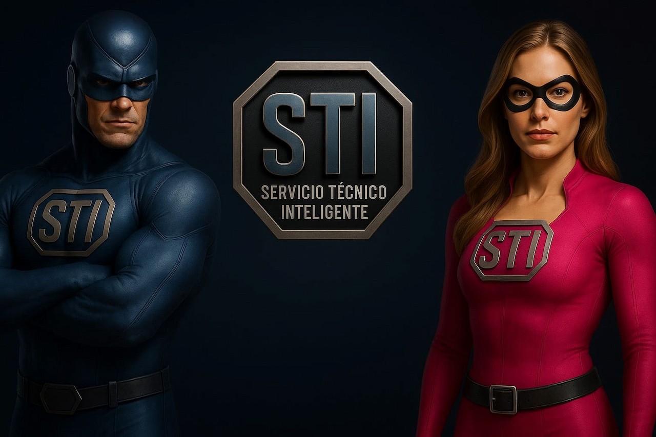 Logo STI Servicio Técnico Inteligente Rosario
